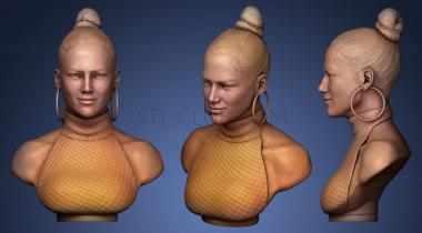 3D model Jennifer Lopez (STL)